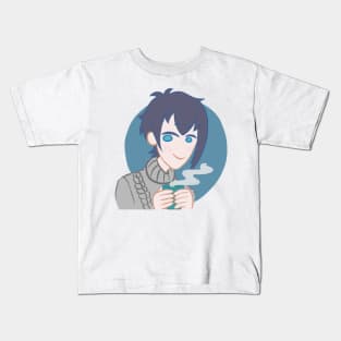 Mikazuki tea time Kids T-Shirt